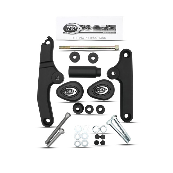 R&G Crash Protectors - Aero Style for Triumph Tiger 900 / GT (PRO)'24- / Rally (PRO) '24- & Tiger 850 Sport '24- (NON-DRILL)